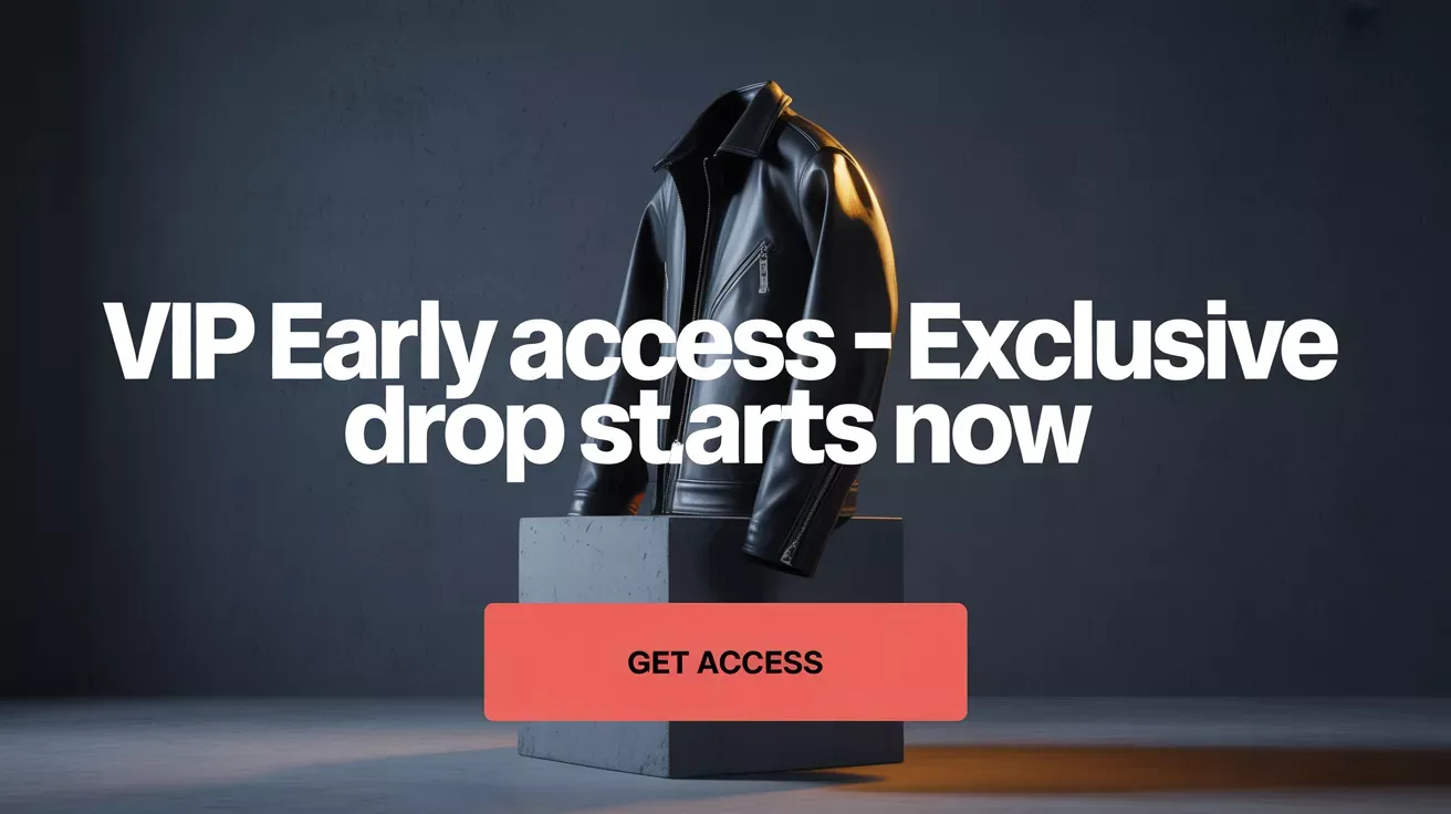 VIP Early Access Popup examples